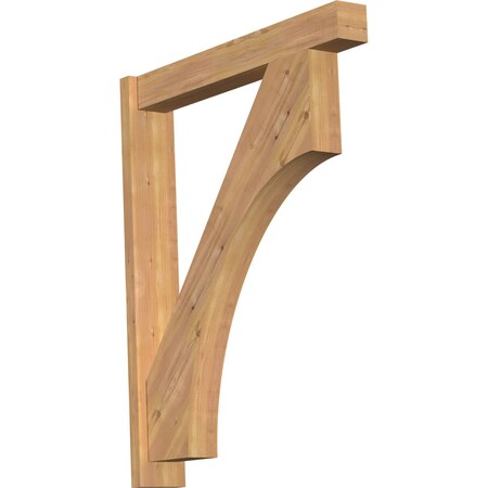 Ekena Millwork Westlake Block Smooth Outlooker, Western Red Cedar, 5 1/2"W x 34"D x 42"H OUT06X34X42WTL05SWR